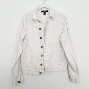 White Denim Jacket